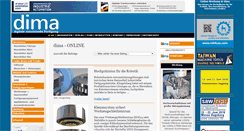 Desktop Screenshot of dima-magazin.com